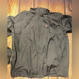 FILA men’s black jacket Size L VINTAGE